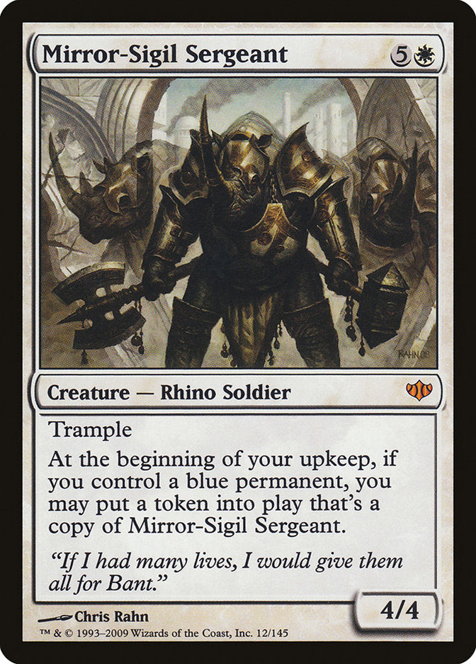 Mirror-Sigil Sergeant [Conflux] | Card Citadel