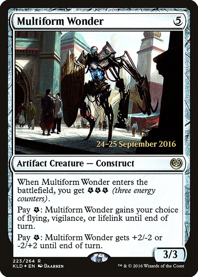 Multiform Wonder [Kaladesh Promos] | Card Citadel