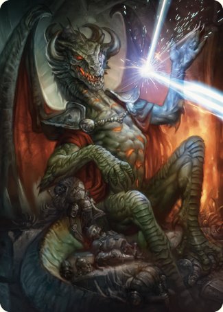Deflecting Swat Art Card [Commander Masters Art Series] | Card Citadel