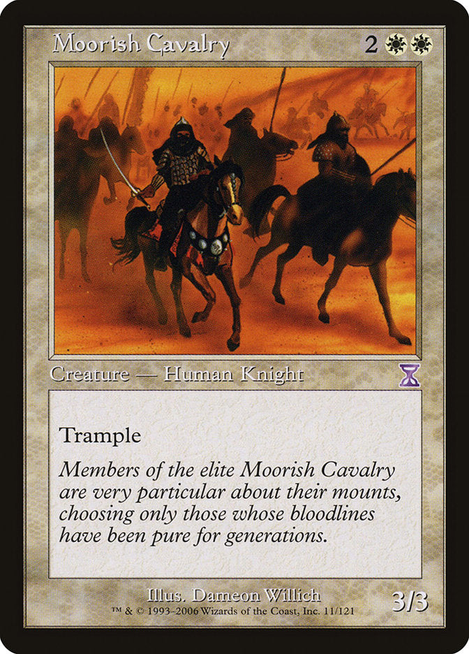 Moorish Cavalry [Time Spiral Timeshifted] | Card Citadel