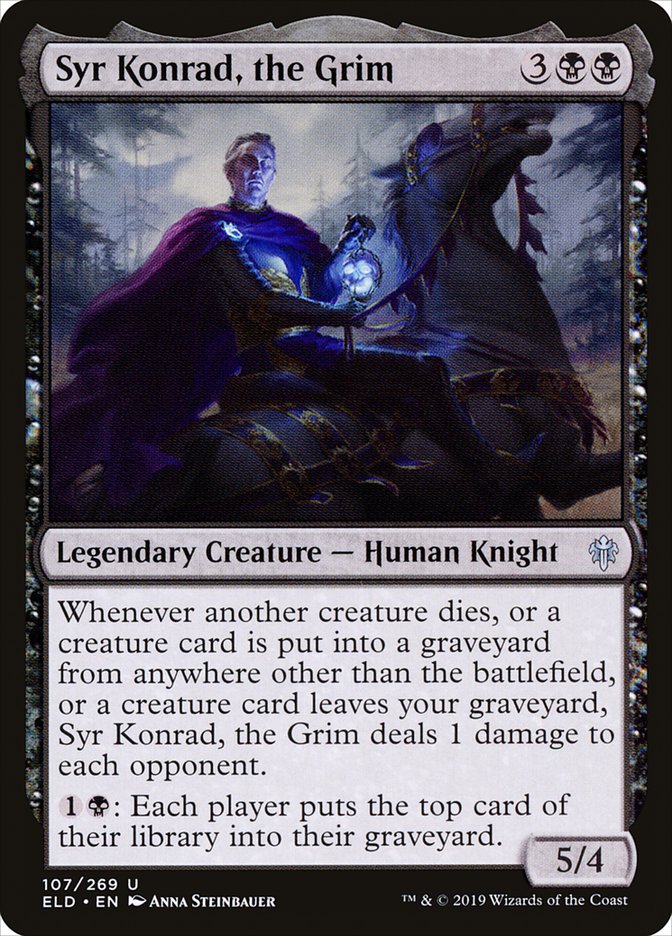 Syr Konrad, the Grim [Throne of Eldraine] | Card Citadel