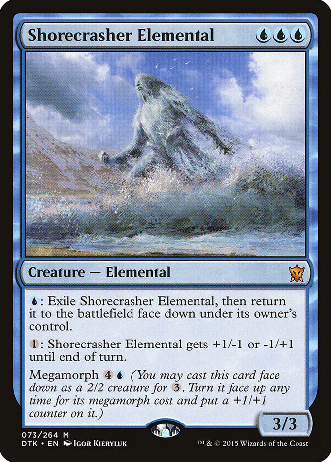 Shorecrasher Elemental [Dragons of Tarkir] | Card Citadel