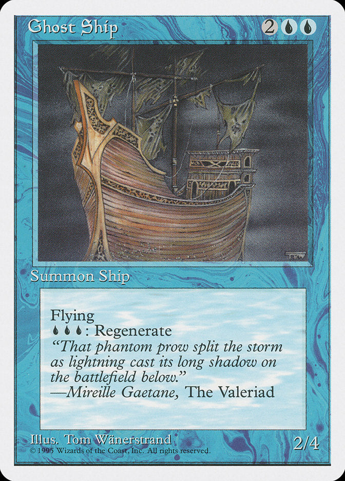 Ghost Ship [Fourth Edition] | Card Citadel