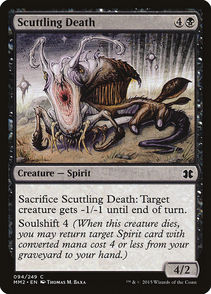 Scuttling Death [Modern Masters 2015] | Card Citadel