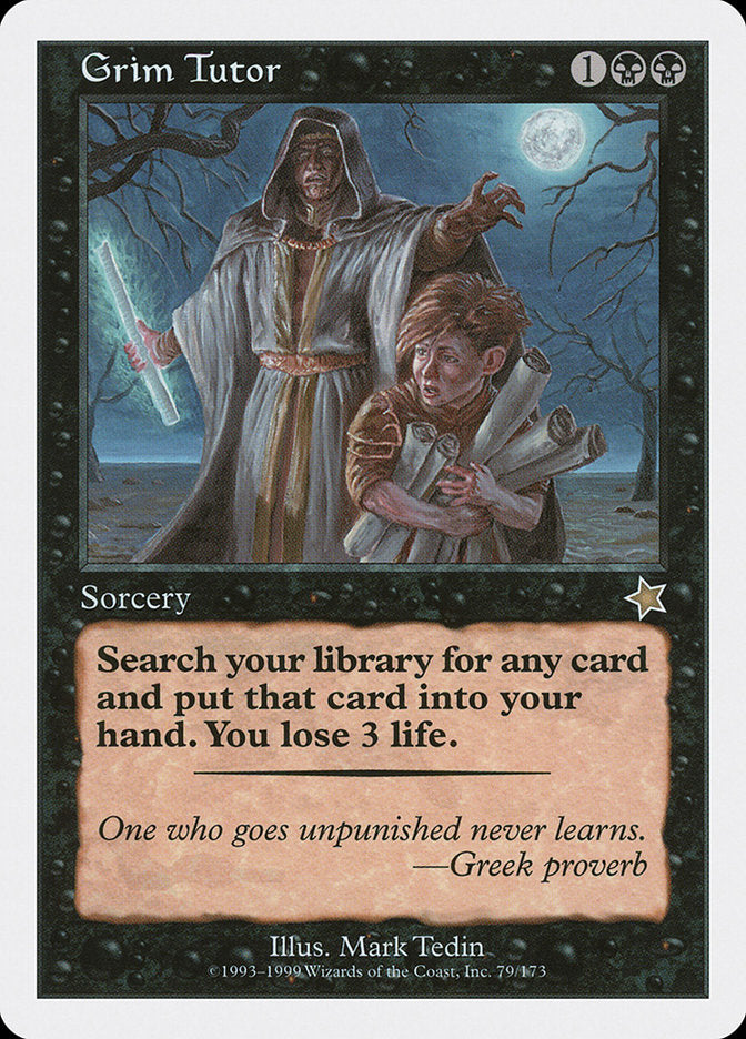 Grim Tutor [Starter 1999] | Card Citadel