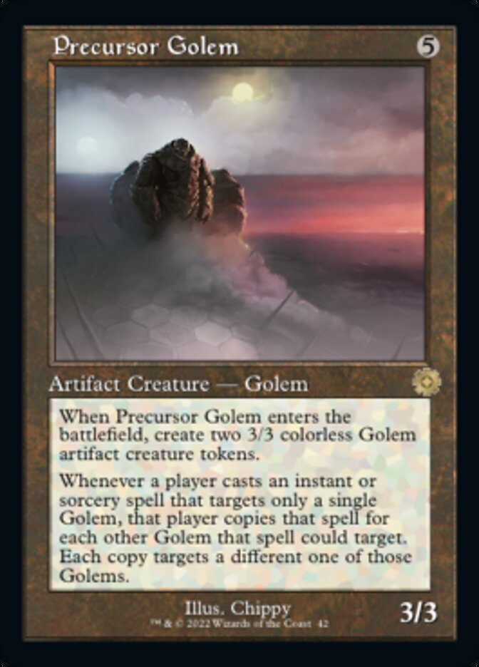 Precursor Golem (Retro) [The Brothers' War Retro Artifacts] | Card Citadel