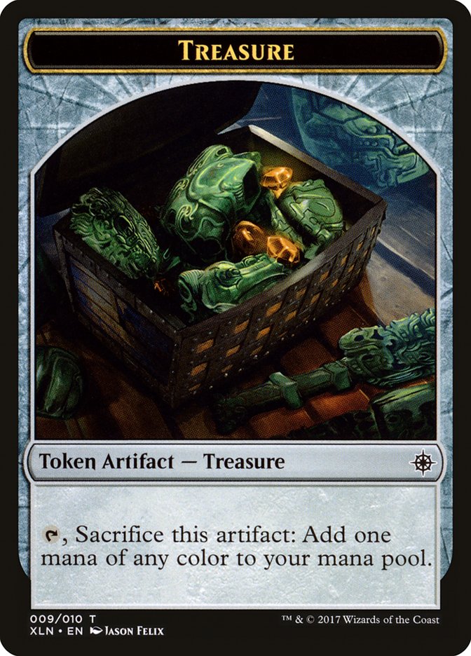 Treasure (009/010) [Ixalan Tokens] | Card Citadel
