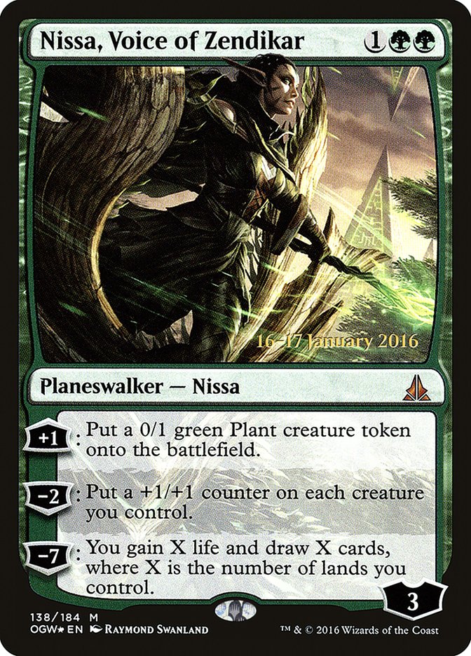 Nissa, Voice of Zendikar [Oath of the Gatewatch Promos] | Card Citadel