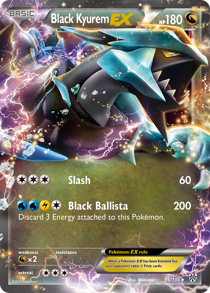 Black Kyurem EX (95/135) [Black & White: Plasma Storm] | Card Citadel