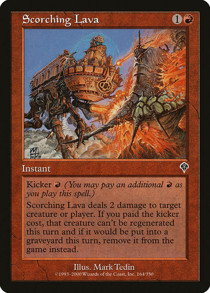 Scorching Lava [Invasion] | Card Citadel