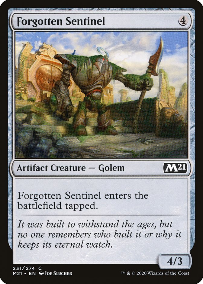 Forgotten Sentinel [Core Set 2021] | Card Citadel