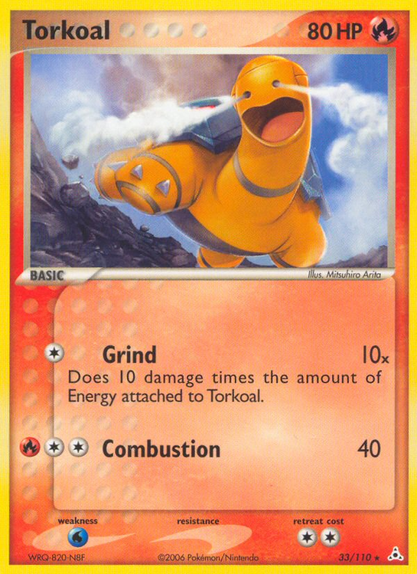 Torkoal (33/110) [EX: Holon Phantoms] | Card Citadel