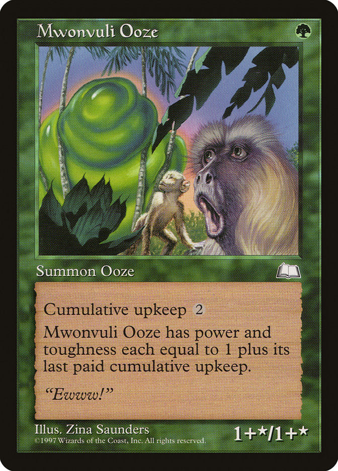 Mwonvuli Ooze [Weatherlight] | Card Citadel