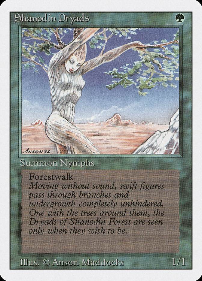 Shanodin Dryads [Revised Edition] | Card Citadel