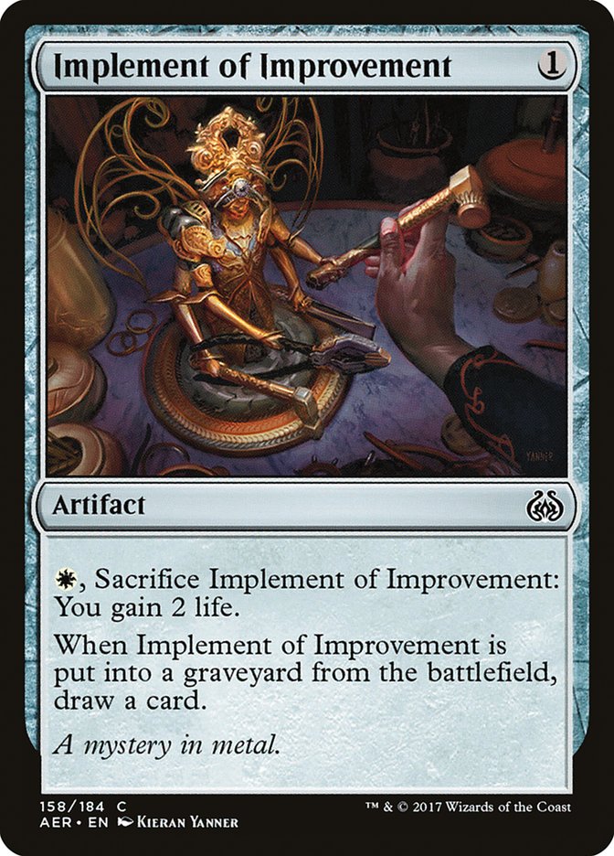 Implement of Improvement [Aether Revolt] | Card Citadel