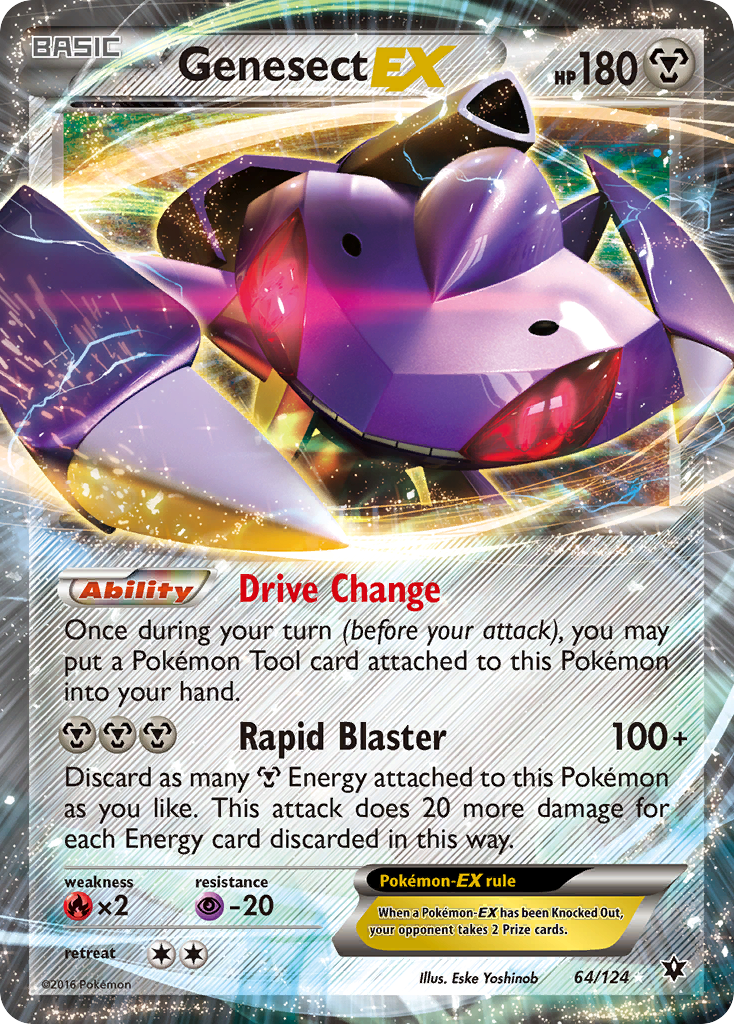 Genesect EX (64/124) [XY: Fates Collide] | Card Citadel