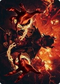 Tibalt's Trickery Art Card [Kaldheim: Art Series] | Card Citadel