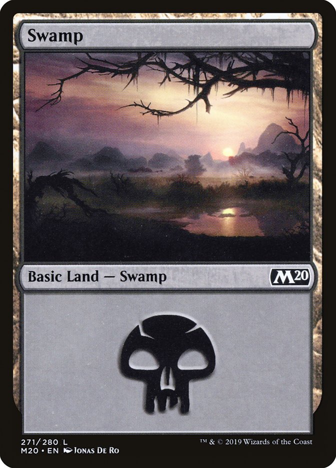 Swamp (#271) [Core Set 2020] | Card Citadel