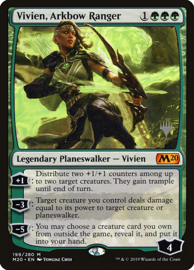 Vivien, Arkbow Ranger [Core Set 2020 Promos] | Card Citadel