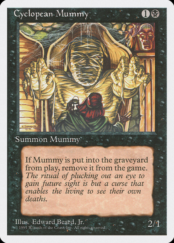 Cyclopean Mummy [Fourth Edition] | Card Citadel