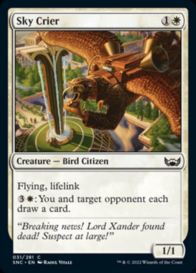 Sky Crier [Streets of New Capenna] | Card Citadel