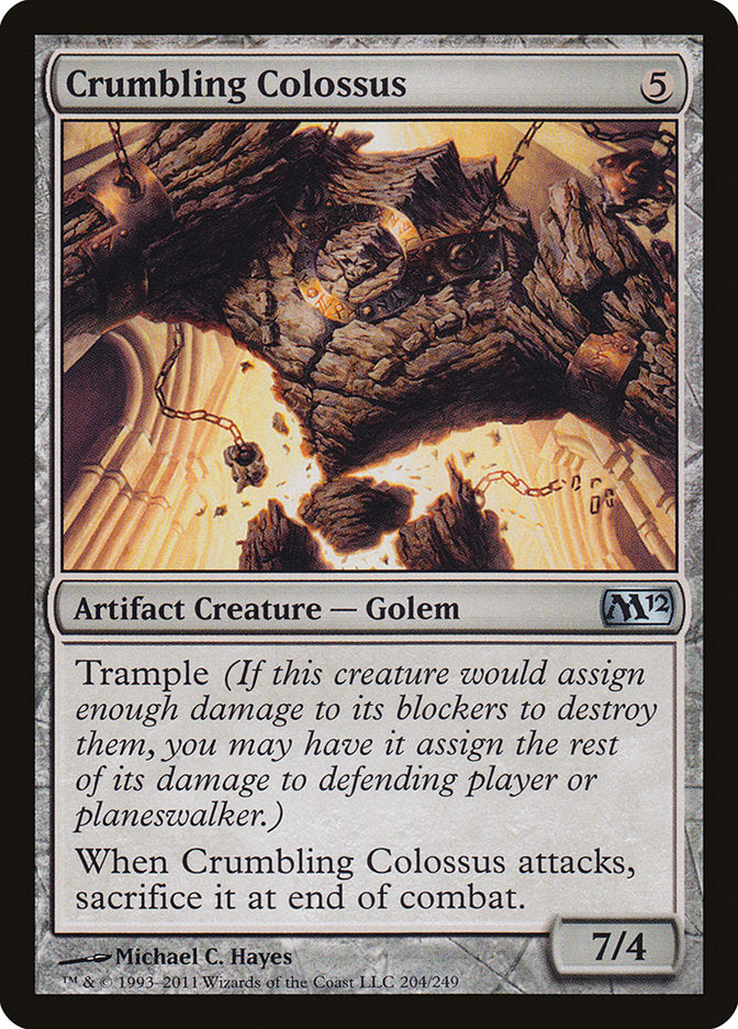 Crumbling Colossus [Magic 2012] | Card Citadel