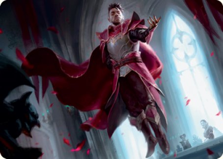 Markov Waltzer Art Card [Innistrad: Crimson Vow Art Series] | Card Citadel