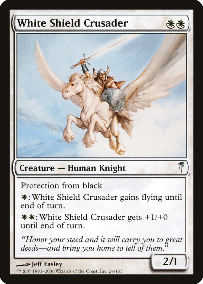 White Shield Crusader [Coldsnap] | Card Citadel