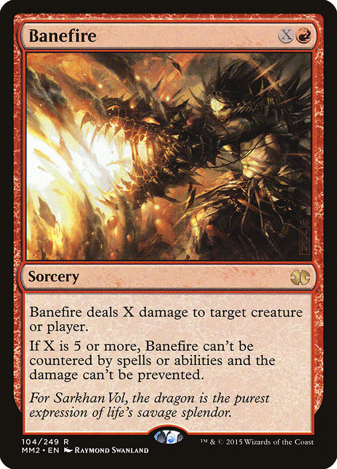 Banefire [Modern Masters 2015] | Card Citadel