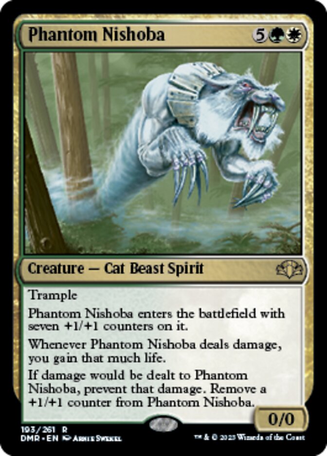 Phantom Nishoba [Dominaria Remastered] | Card Citadel