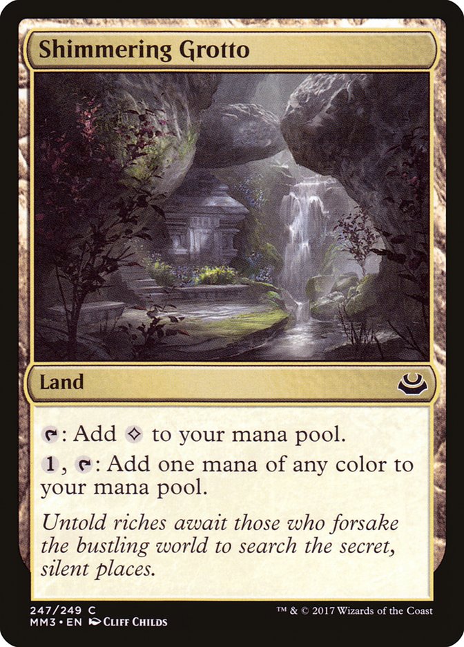 Shimmering Grotto [Modern Masters 2017] | Card Citadel