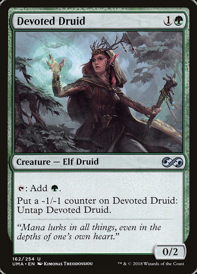 Devoted Druid [Ultimate Masters] | Card Citadel