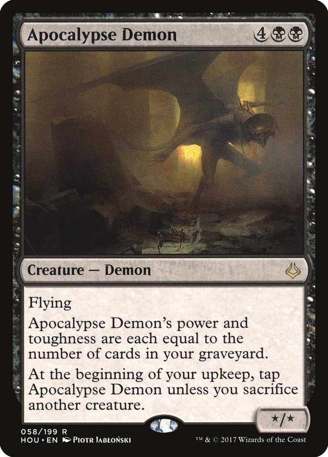 Apocalypse Demon [Hour of Devastation] | Card Citadel