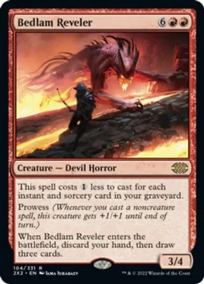 Bedlam Reveler [Double Masters 2022] | Card Citadel