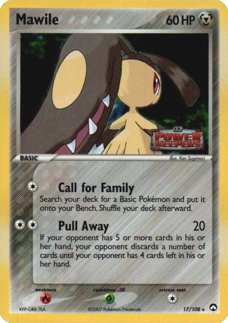 Mawile (17/108) (Stamped) [EX: Power Keepers] | Card Citadel