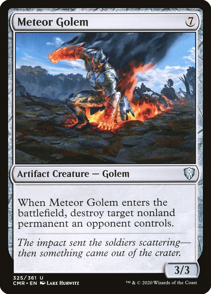 Meteor Golem [Commander Legends] | Card Citadel