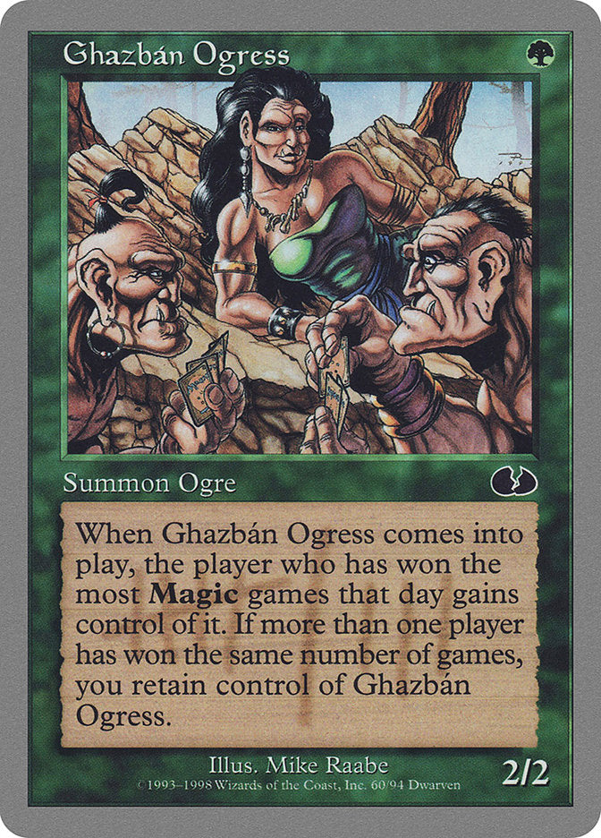 Ghazbán Ogress [Unglued] | Card Citadel