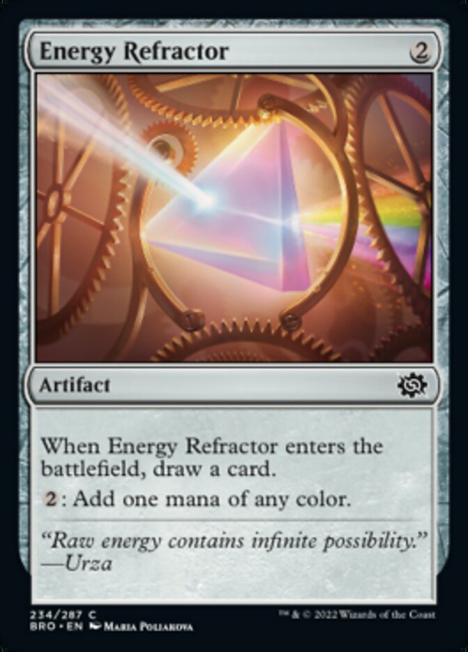 Energy Refractor [The Brothers' War] | Card Citadel