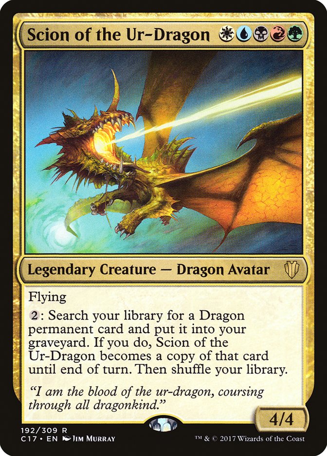 Scion of the Ur-Dragon [Commander 2017] | Card Citadel