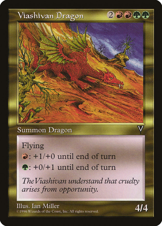 Viashivan Dragon [Visions] | Card Citadel