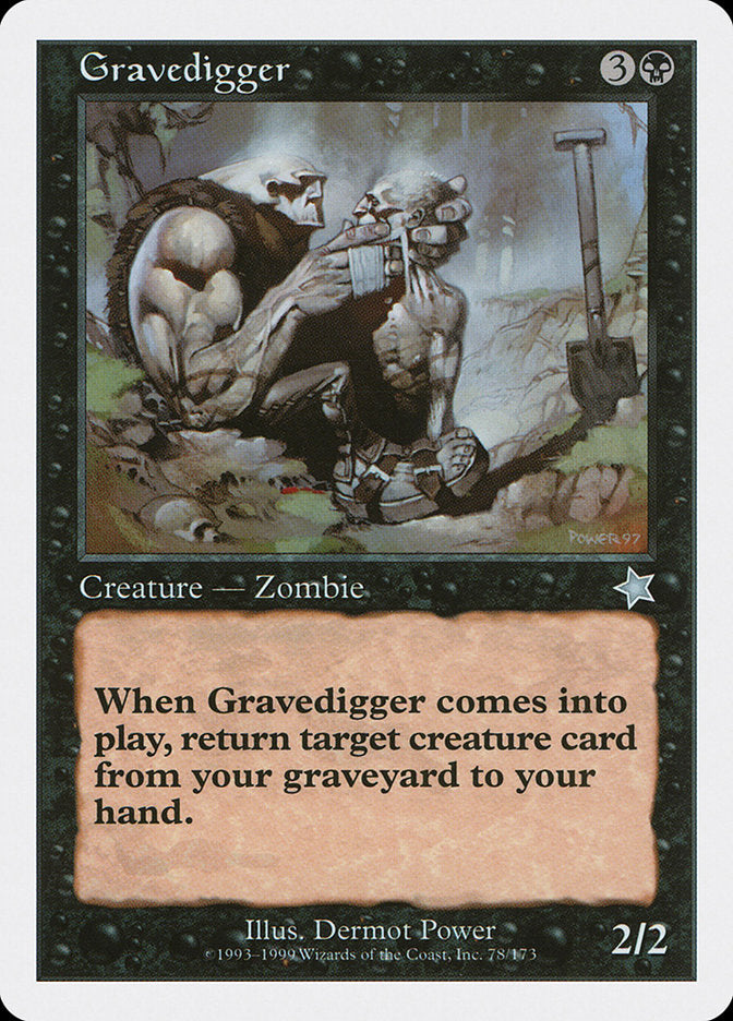 Gravedigger [Starter 1999] | Card Citadel