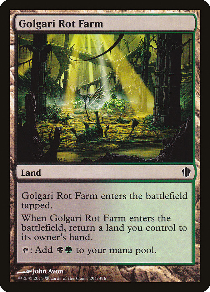 Golgari Rot Farm [Commander 2013] | Card Citadel