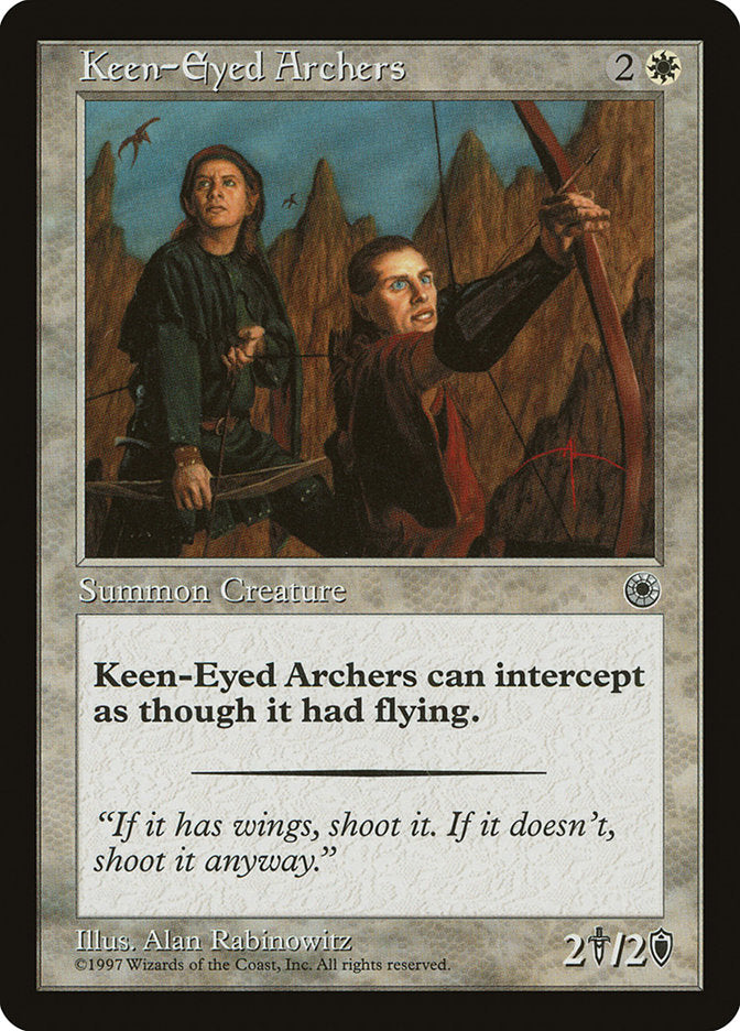 Keen-Eyed Archers [Portal] | Card Citadel