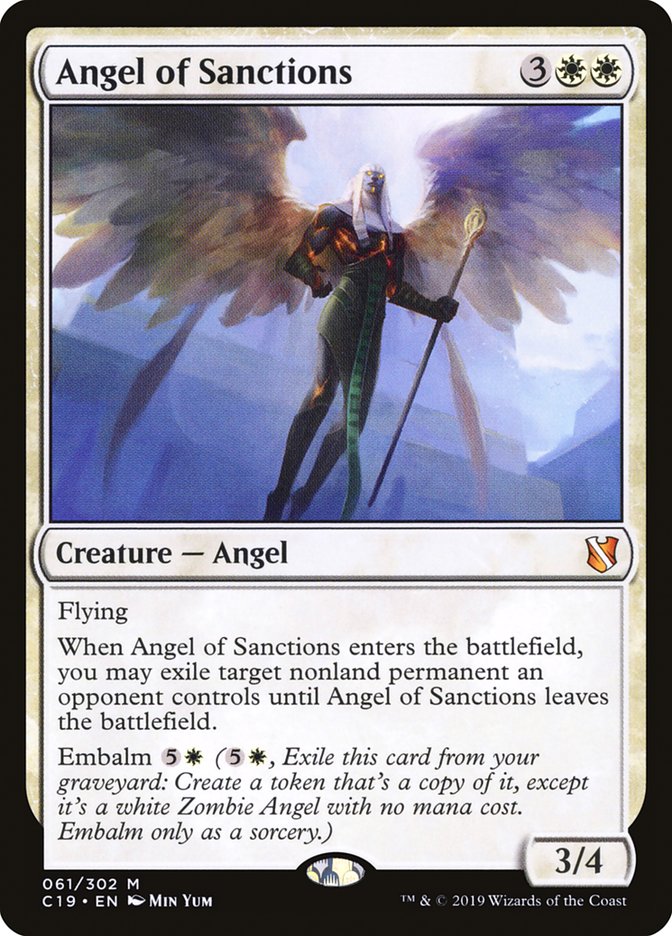 Angel of Sanctions [Commander 2019] | Card Citadel
