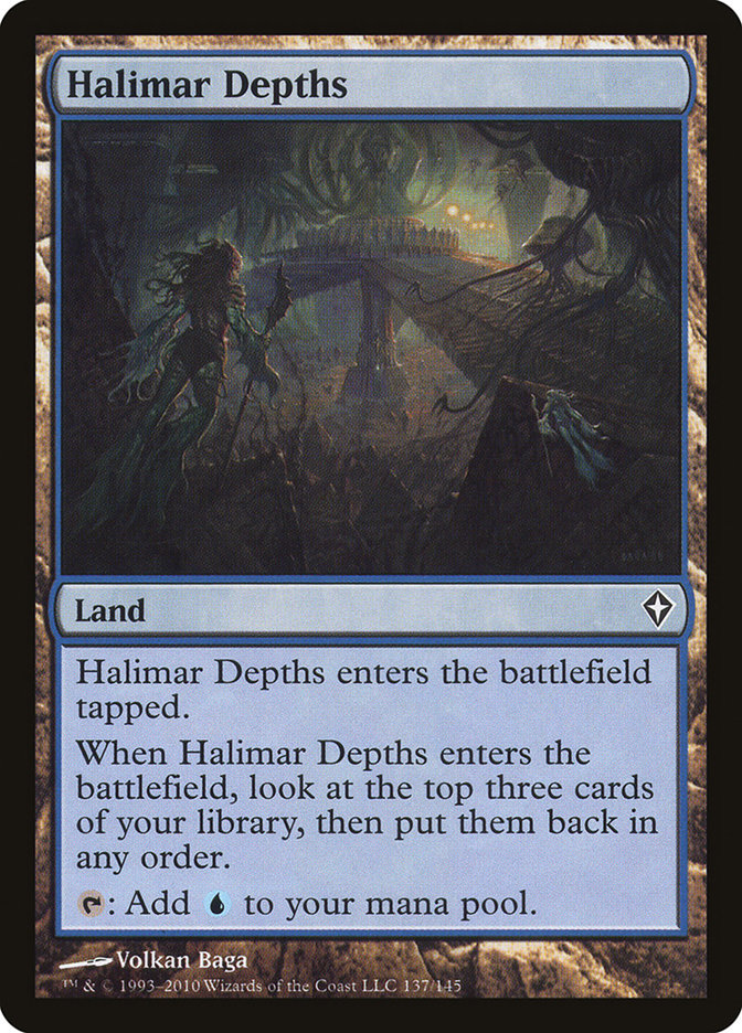 Halimar Depths [Worldwake] | Card Citadel