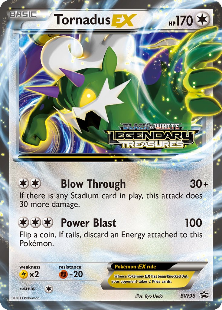 Tornadus EX (BW96) [Black & White: Black Star Promos] | Card Citadel