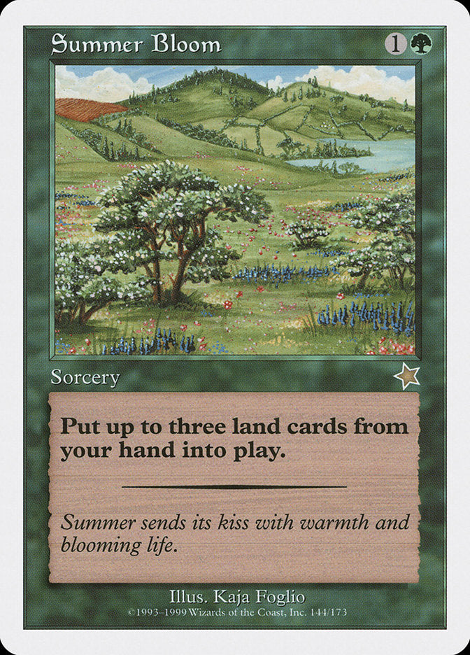 Summer Bloom [Starter 1999] | Card Citadel