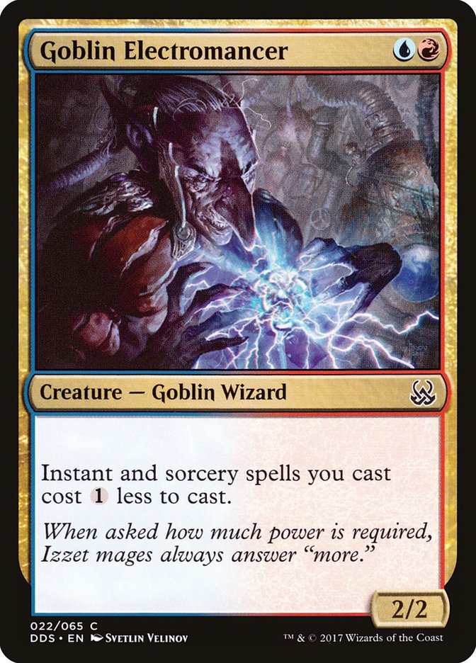 Goblin Electromancer [Duel Decks: Mind vs. Might] | Card Citadel