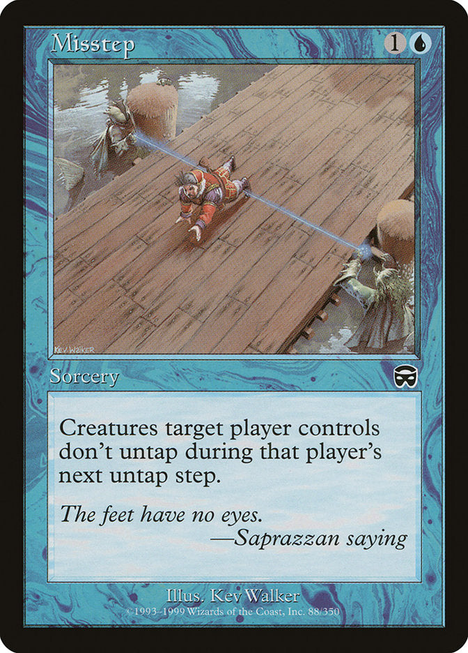 Misstep [Mercadian Masques] | Card Citadel