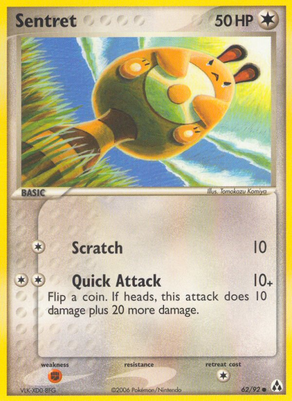 Sentret (62/92) [EX: Legend Maker] | Card Citadel